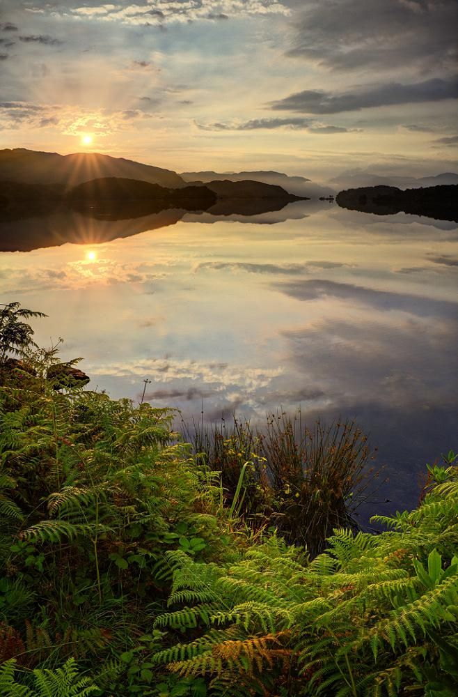 This idyllic scene hides terror of the highlands: midges!
