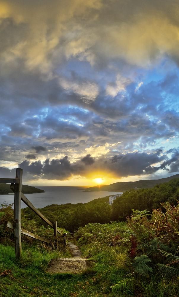 A short climb from Morar station leads to this viewpoint