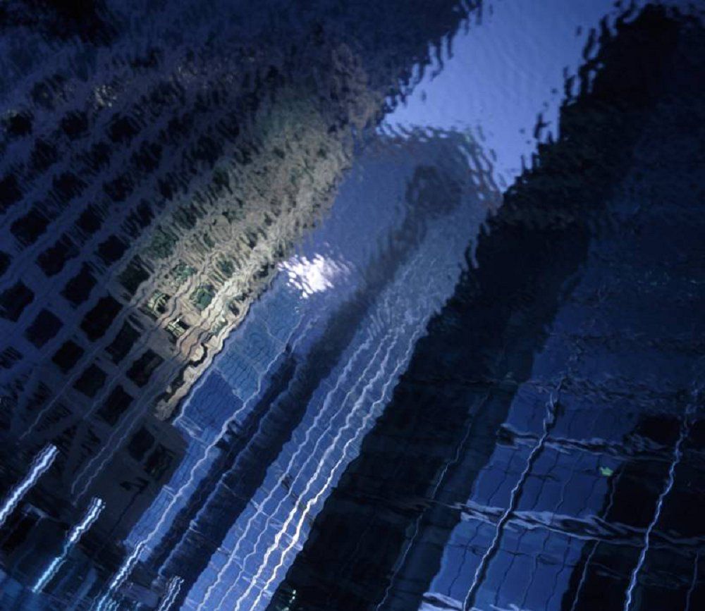 Canary Wharf Reflections