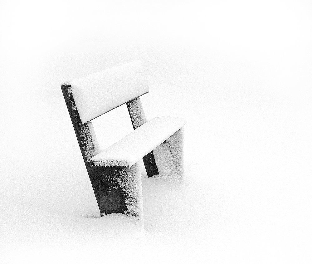 I loved the simplicity the snow brought to this scene