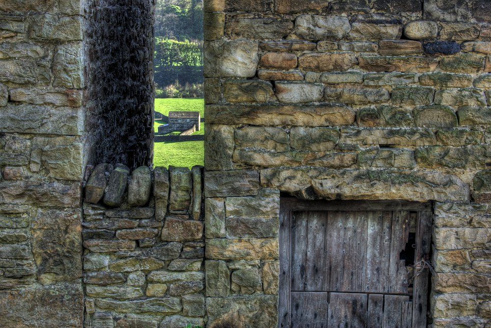 I did not have a telephoto lens when I made this trip, so while others in the group were taking compressed perspective shots of the distant barns, I had to be more creative with what was close to me.